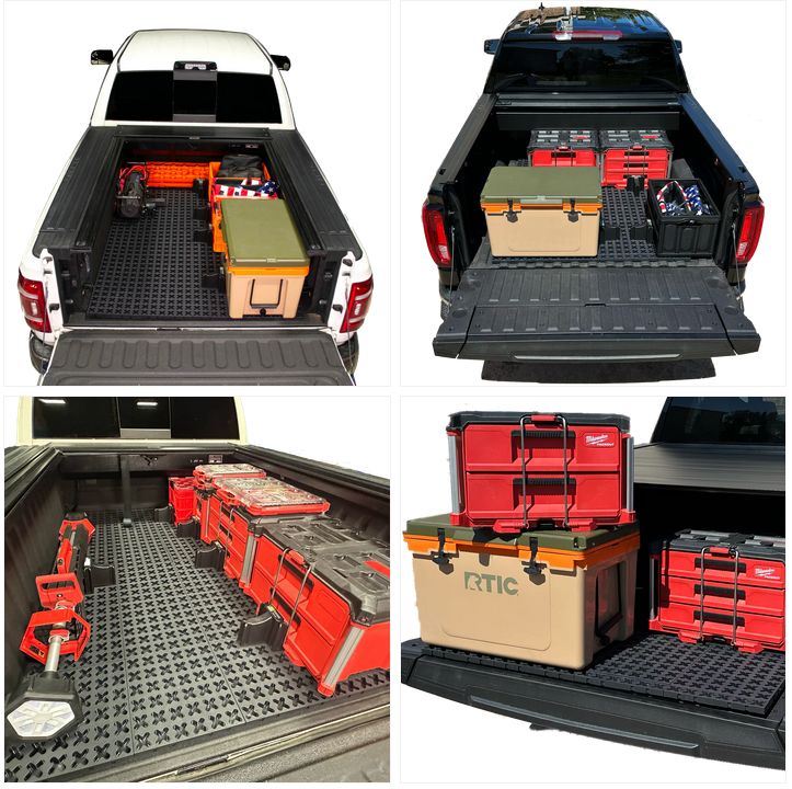 TMAT Truck Bed Organizer: Standard Bed Pickup (6'6" - 6'9") truck bed organizer TMAT