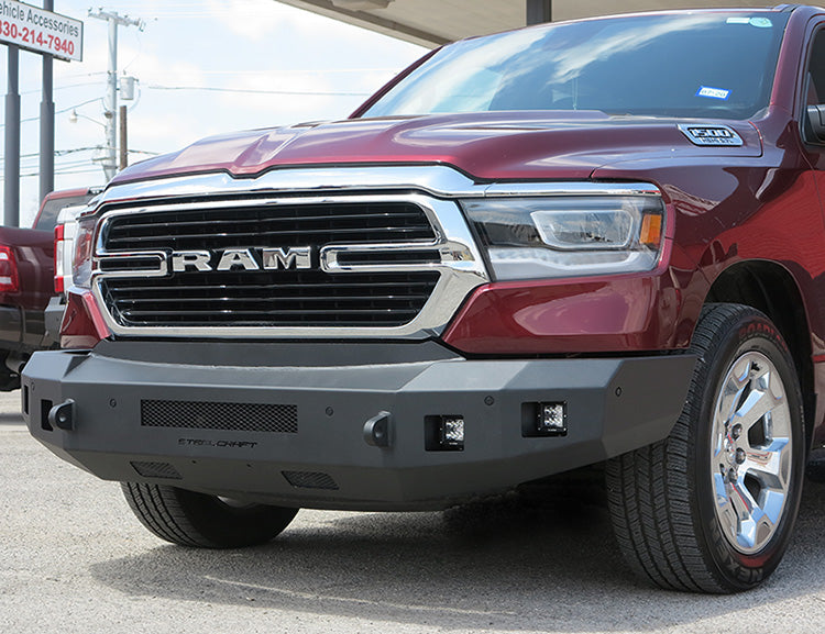 2019-Up Dodge Ram 1500 (Non Rebel/ Warlock/ EcoDiesel) FRONT Bumper: FORTIS Series Bumper Steelcraft   